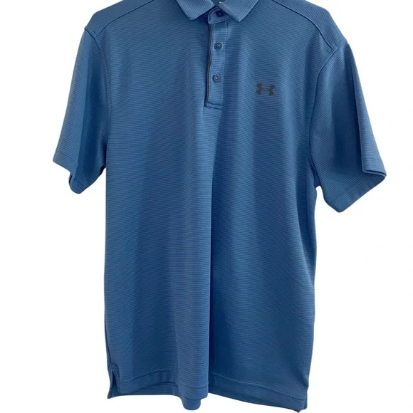 Under Armour Men's Blue Performance Polo - Picture 2 of 7